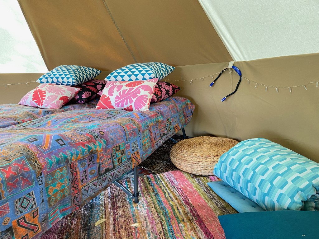 UTLT Bell Tent Woodland Camping, Charente