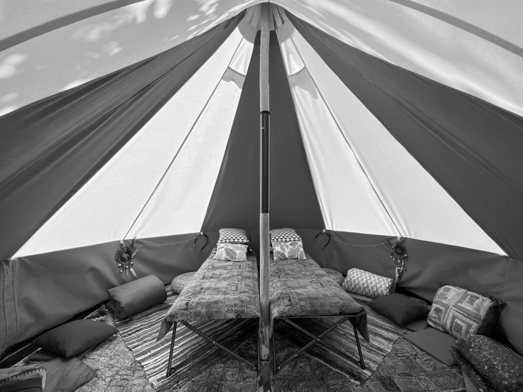 UTLT Bell Tent Woodland Camping, Charente