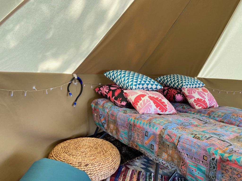 UTLT Bell Tent Woodland Camping, Charente