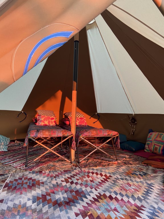 UTLT Bell Tent Woodland Camping, Charente
