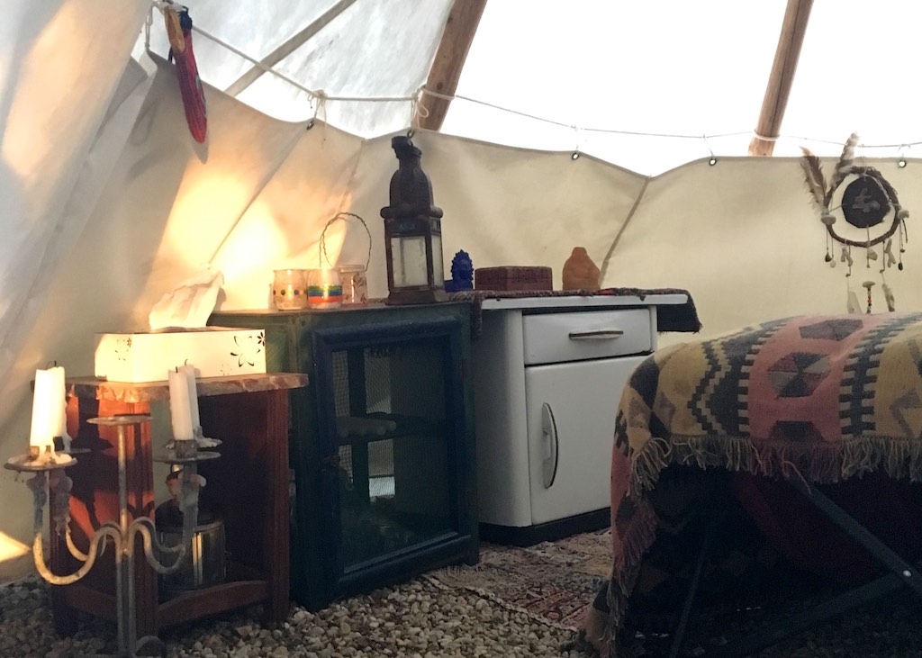 UTLT Vegetarian Tipi Camping, Poitou-Charente
