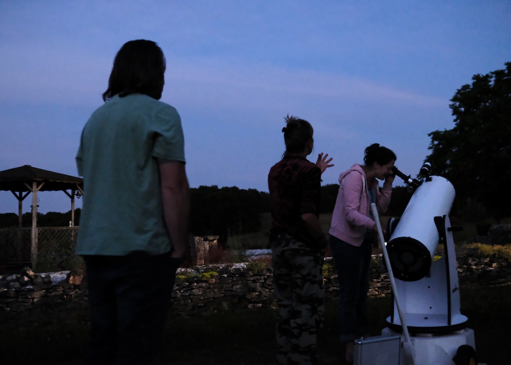 Amateur Astronomy at UTLT, Cellefrouin, Charente