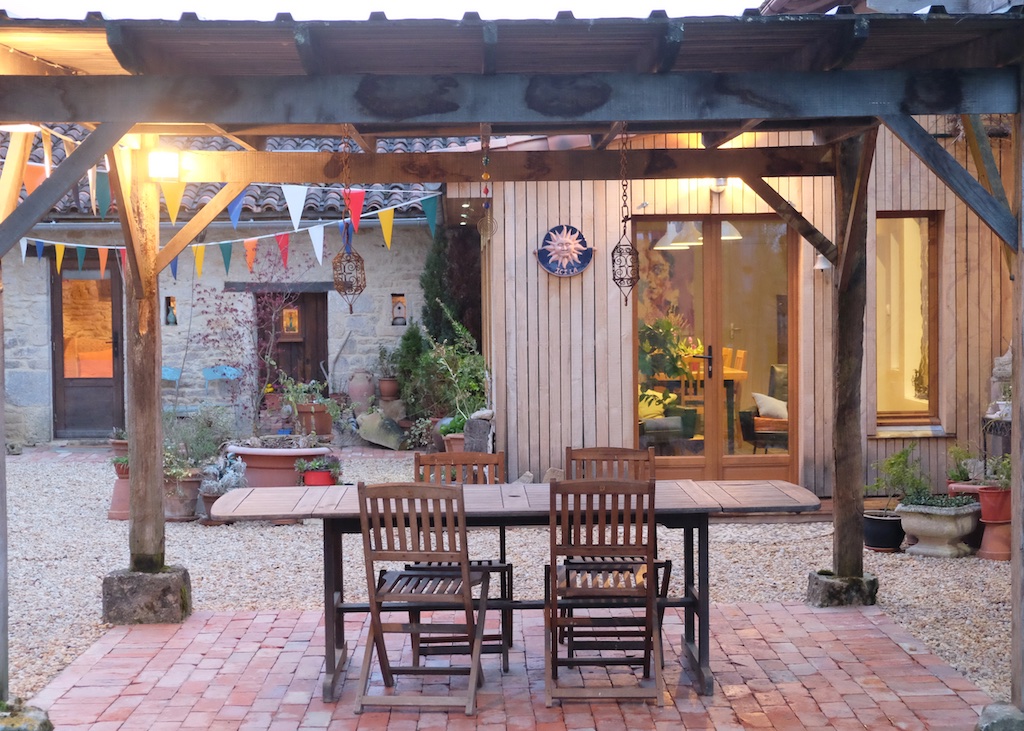 Outside Terrace, UTLT Cellefrouin, Charente