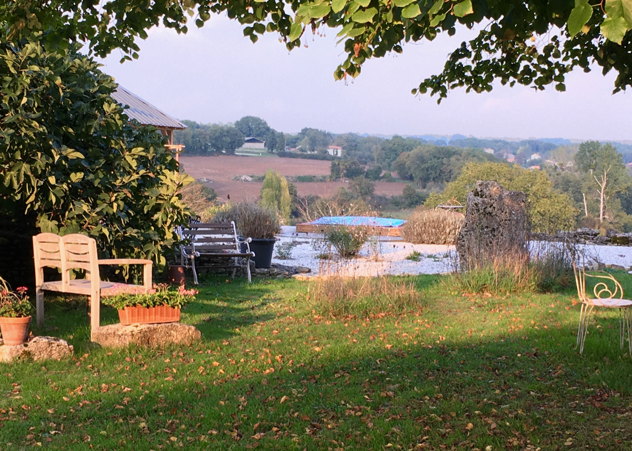 Gardens at UTLT Charente, South West France