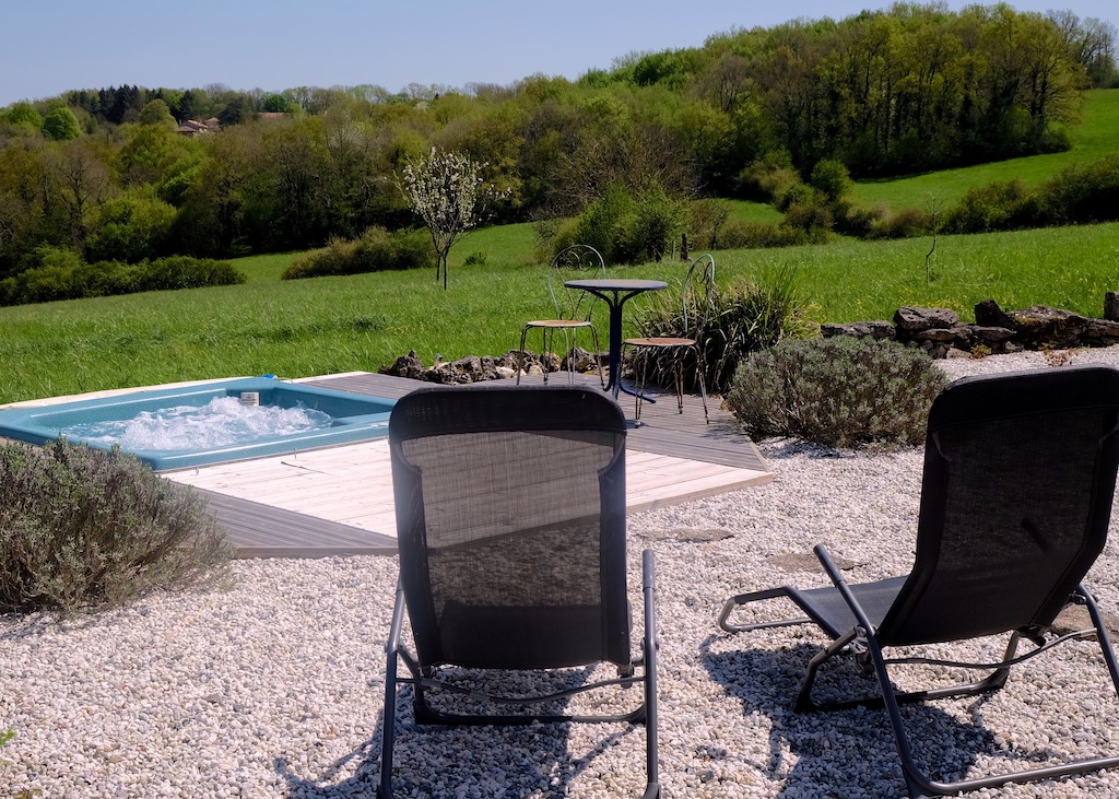 Views Round the Hot Tub, UTLT, Cellefrouin, France